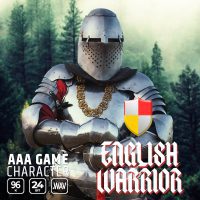 AAA Game Character English Warrior