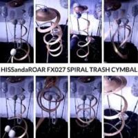 FX027 Spiral Trash Cymbal [Hiss and a Roar]